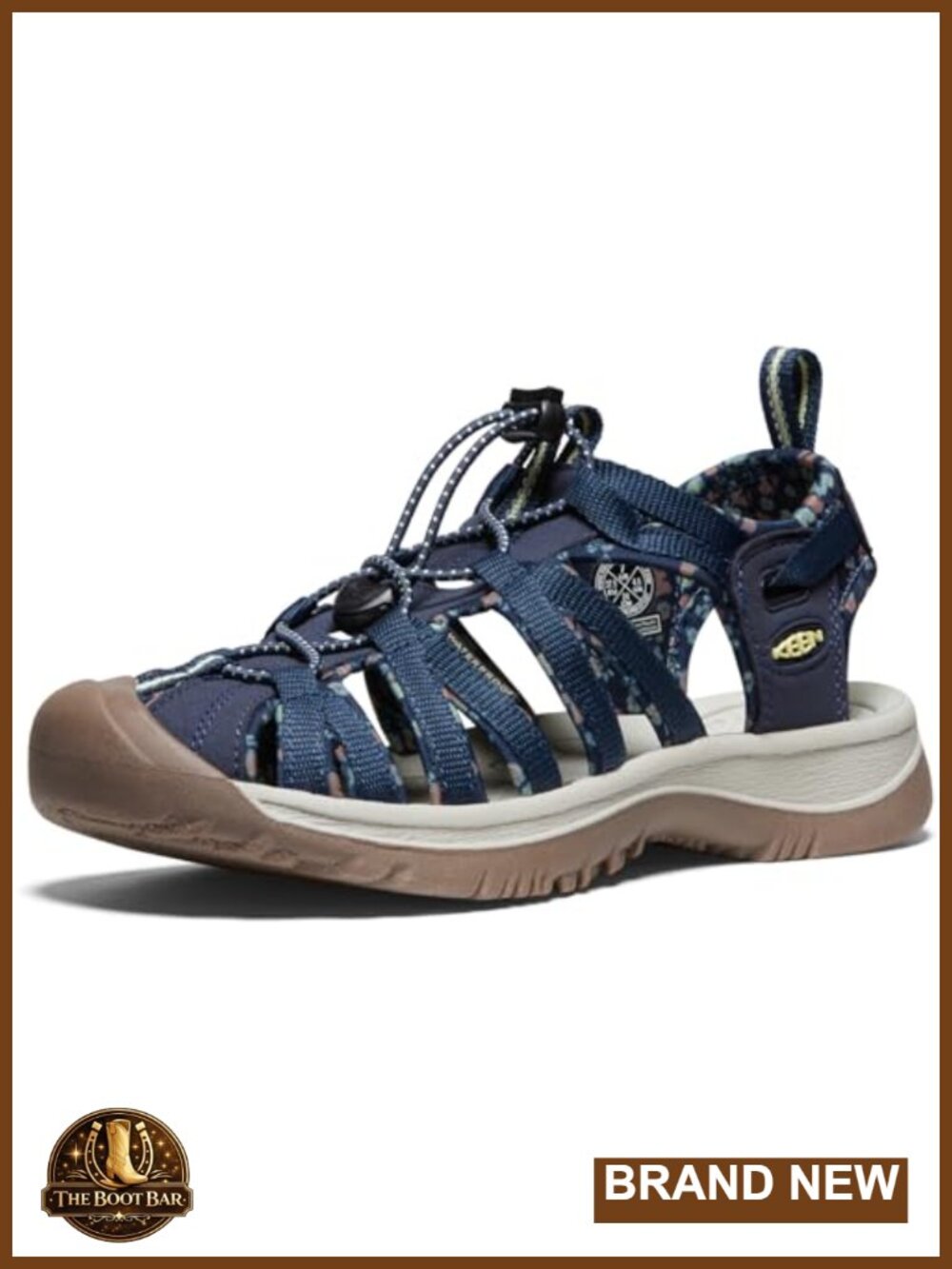 Closed Toe Water-Resistant Hiking Sandals with Arch Support
